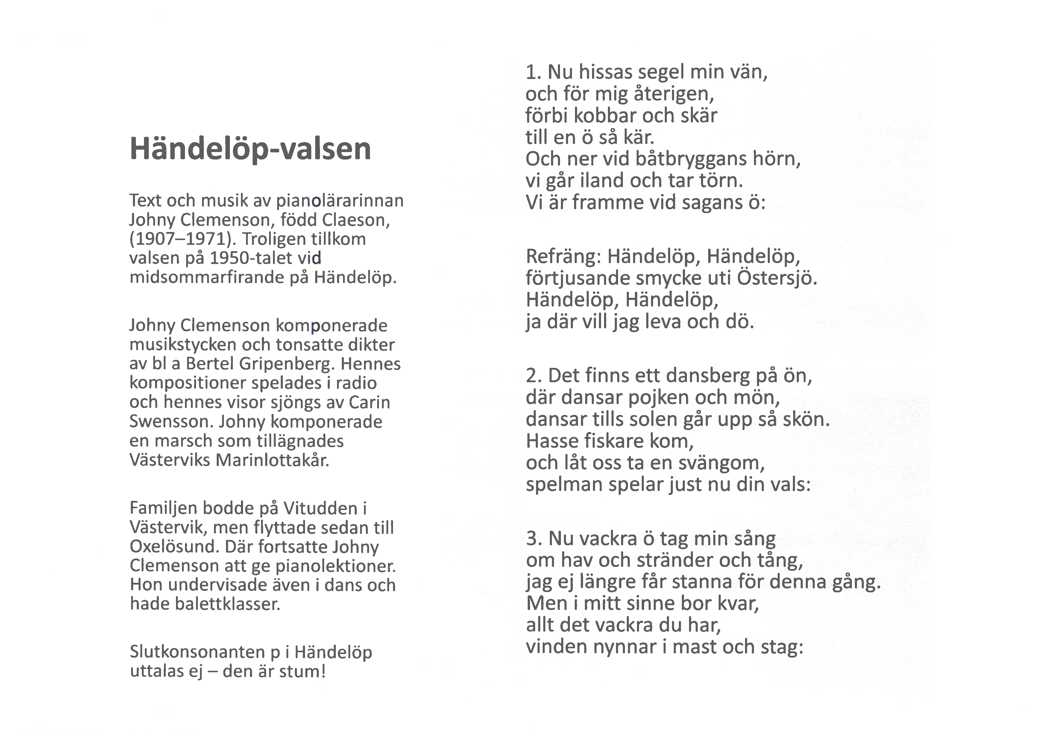 Händelöp-valsen